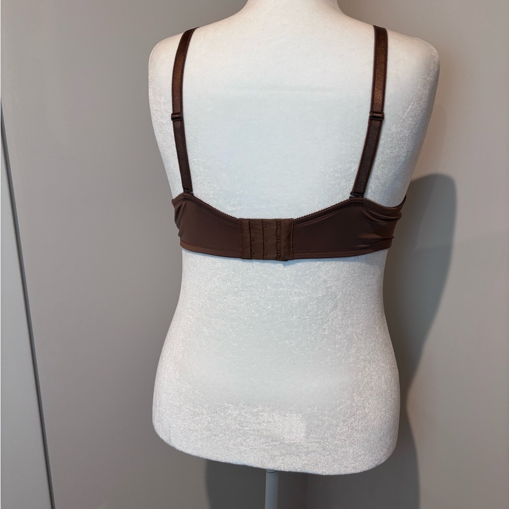 Torrid 42B Underwire T-Shirt Bra • Rich Brown • Excellent Pre-Owned - Picture 4 of 8